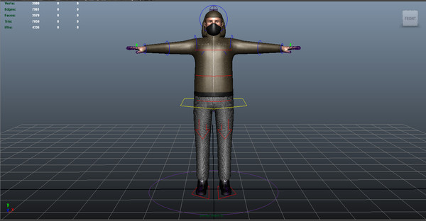 3d rebel 03 model - Rebel 03 by ignisfatuus